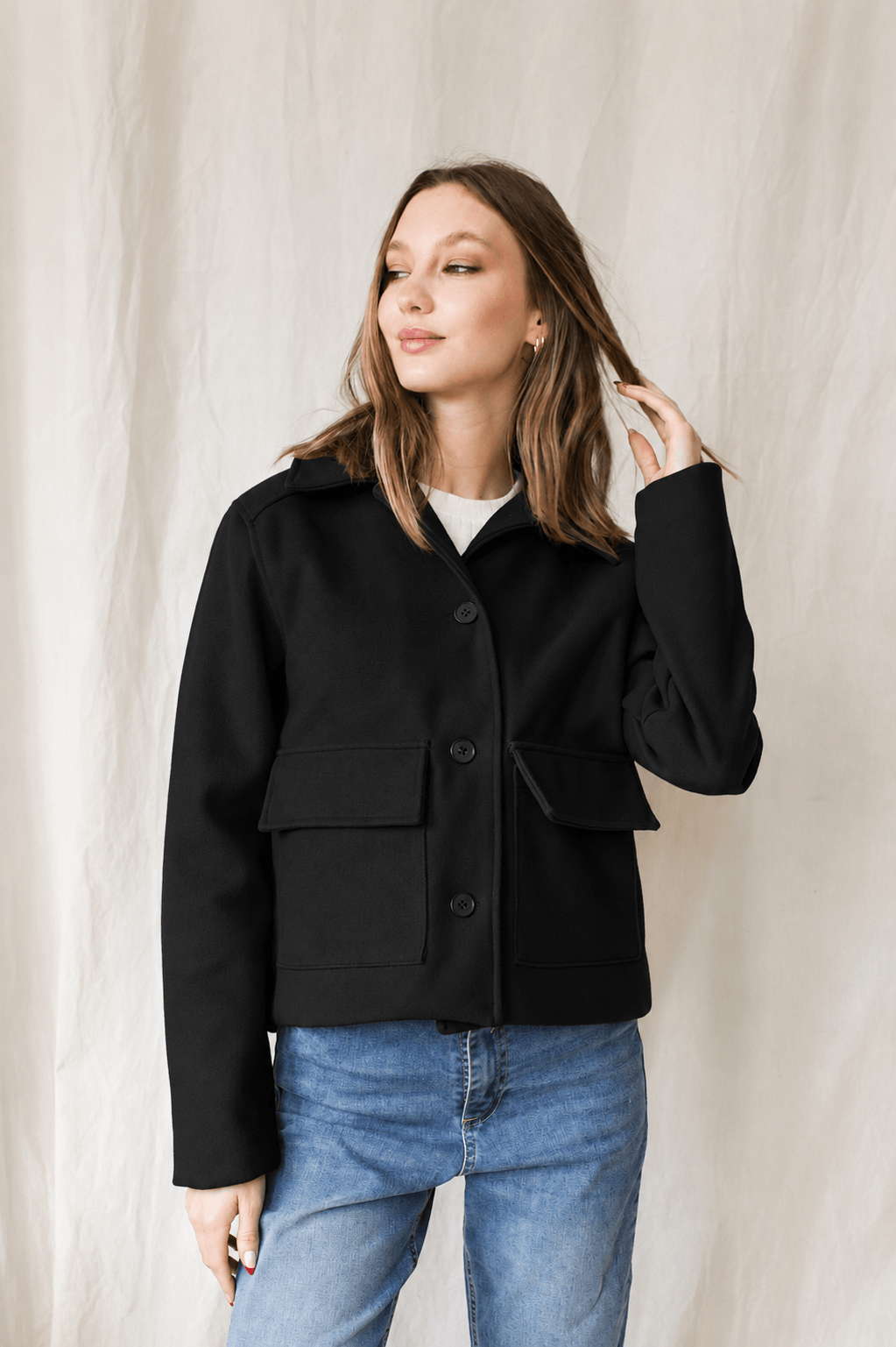 BLAZER PAÑO FORRADO